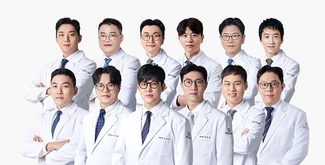 Team of experienced plastic surgeons at Braun Plastic Surgery clinic in Korea