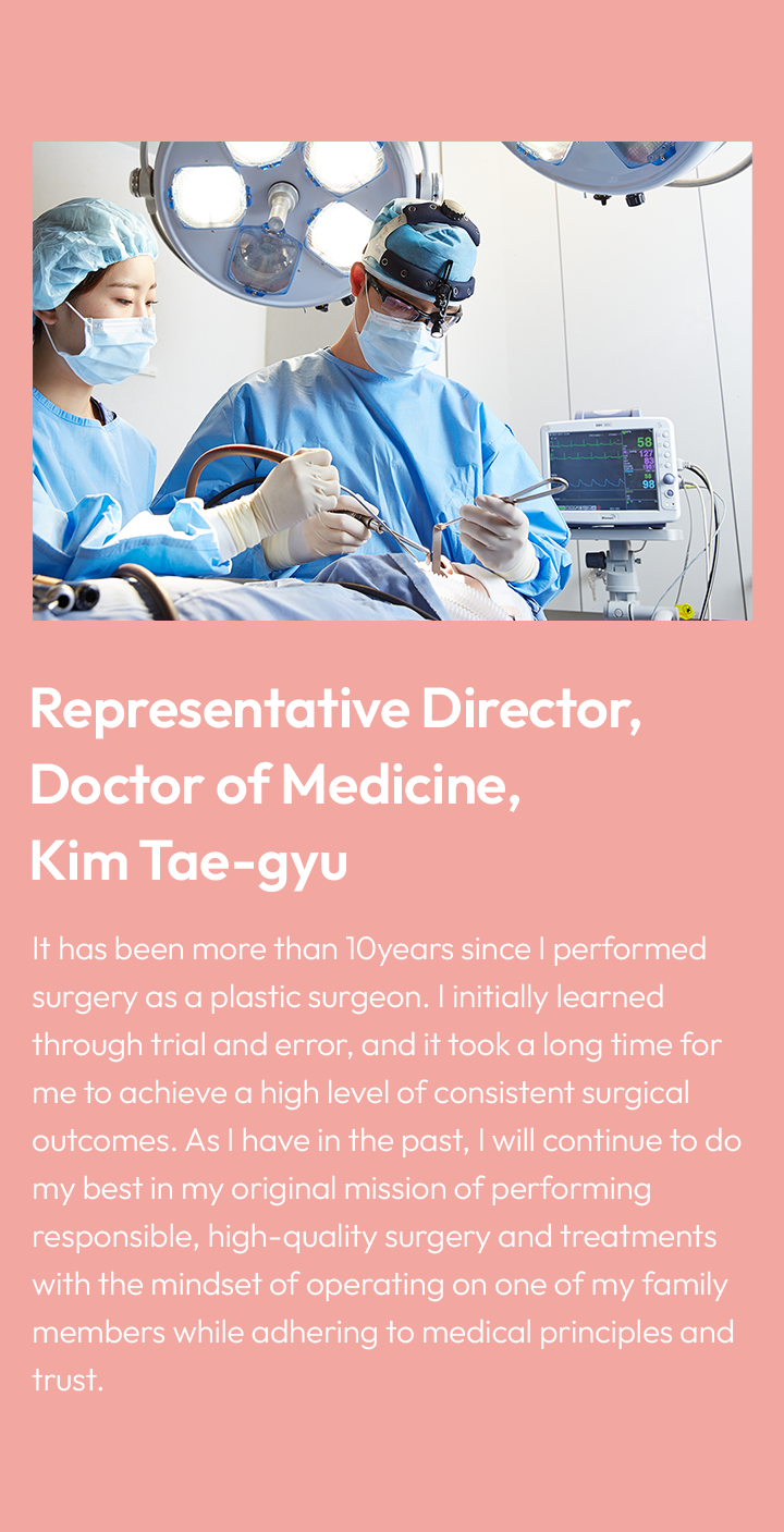 Representative Director, Doctor of Medicine, Kim Tae-gyu
